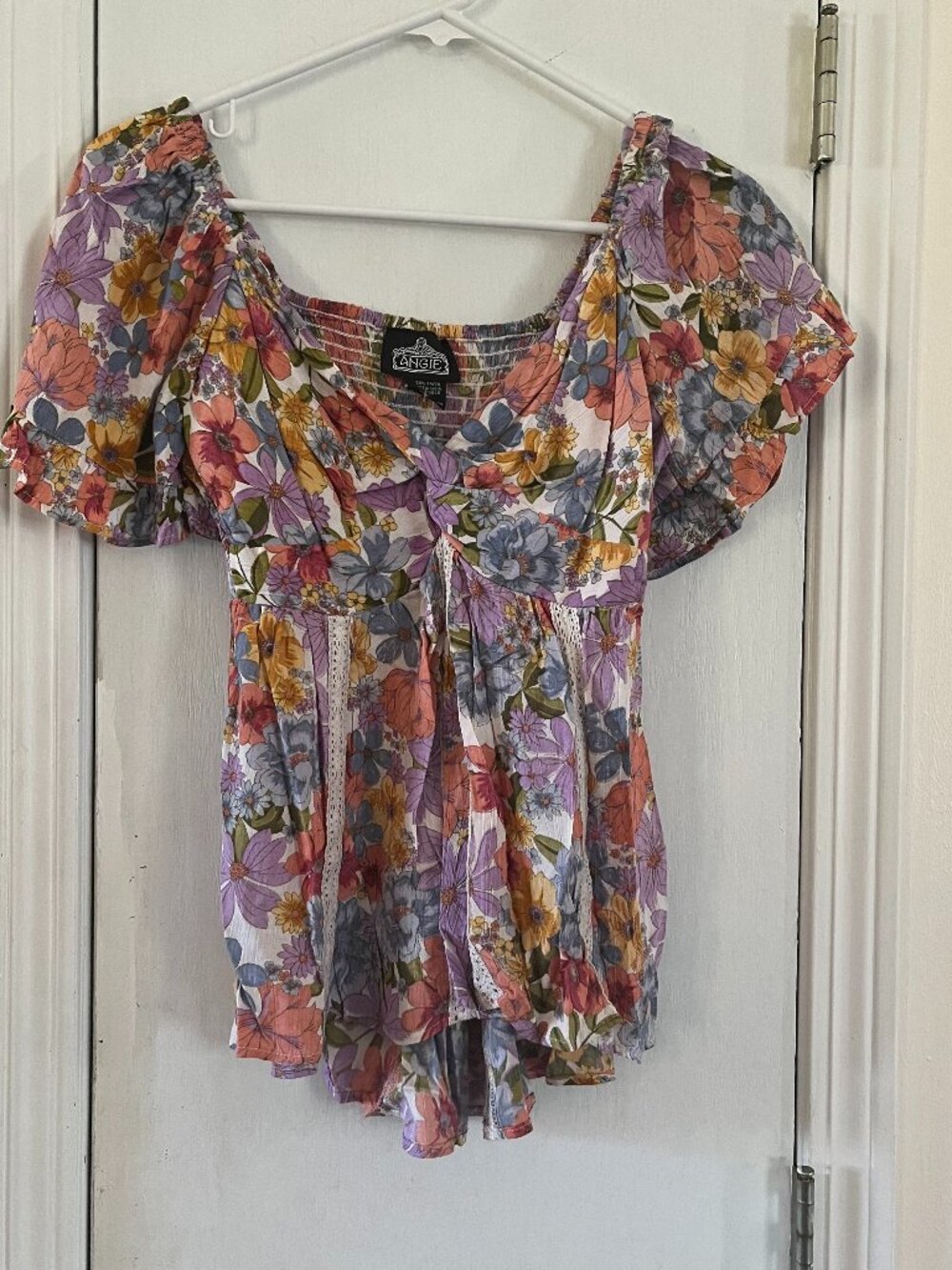 Angie Floral Top
